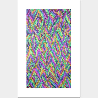 Interference pattern Posters and Art